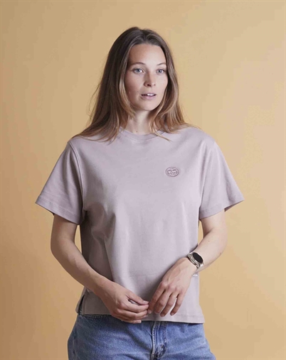 Elsk - Globe Women's Interlock T-shirt - Ash Rose